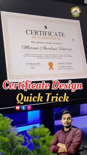 Sharda Computer | Aniket Kumar on Instagram: " MS Word & MS Office Certificate Design | Learn Office, Logo Design & Computer Course  | Free Download #reels #viral #tranding #popular #tranding #instagood"