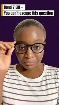 The Band 7 Interview Question Most Nurses Fail (EDI Explained | NHS)