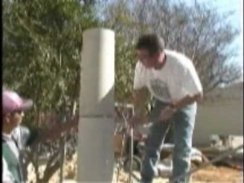 How to install a level cast stone column - Stone Legends Installation Video