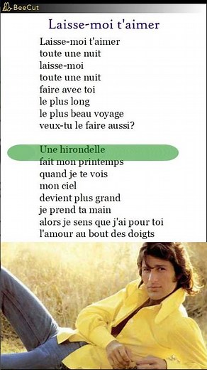 Laisse moi t'aimer (Mike BRANT 1970)