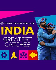 Moments of magic 🪄 Some of India's best Cricket World Cup moments in the field 🙌 | ICC - International Cricket Council