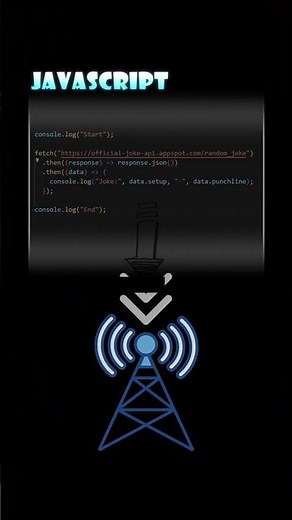 How JavaScript Handles Network Requests Asynchronously ⚡| Explained in depth #coding