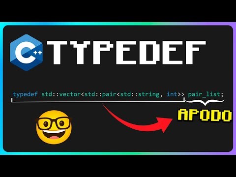 ✅ Curso Maestro de C++: Definición de Typedef en C++ 🙋‍♂️ #7