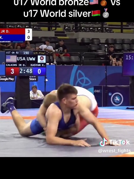 U17 World Wrestling Championships: Calkins vs Kasyan
