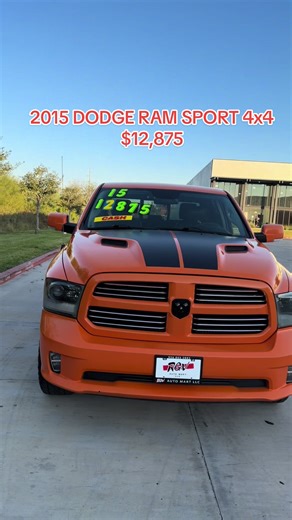 2015 Dodge Ram Sport 4x4 for Sale at $12,875