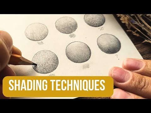 Top 6 Easy Shading Techniques for Beginners🔥—Your Ultimate Drawing Guide!