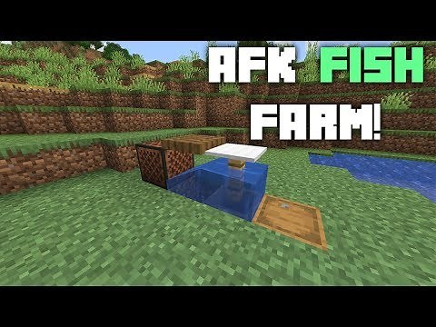 Minecraft AFK Fishing Farm Tutorial