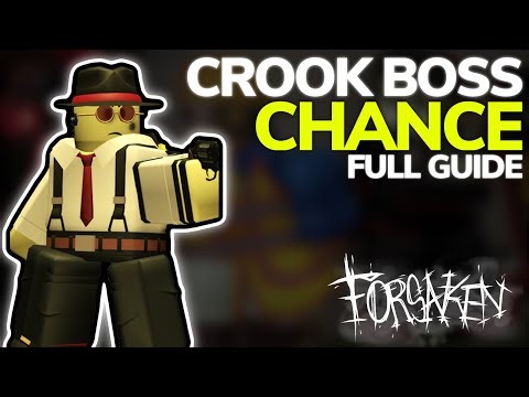 How to EASILY get THE CROOK BOSS CHANCE SKIN in FORSAKEN - Forsaken x TDS Collab (ROBLOX)