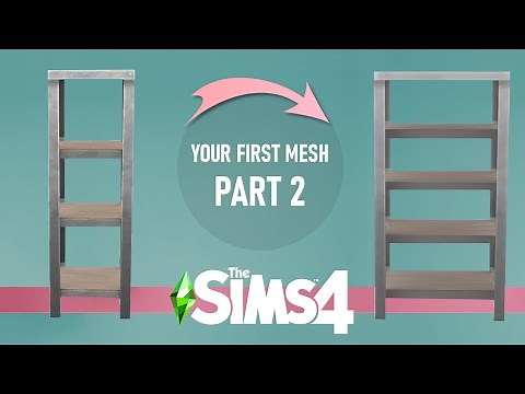 How to Make MESH in The Sims 4? | Easy & Simple Custom Content (CC) Tutorial for Beginners (BLENDER)