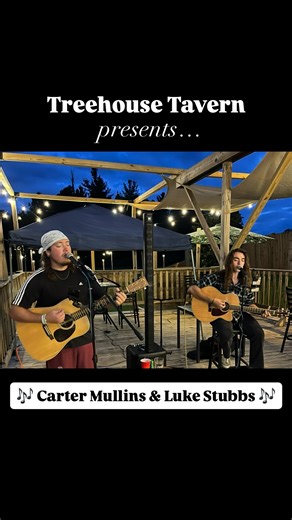 🎶 LIVE MUSIC 🎶 Luke Stubbs & Carter Mullins Friday, November 14th, 6-9pm They are super talented and play the best songs…90’s fans, you’ll be in Heaven! Happy Friday y’all! | Treehouse Tavern