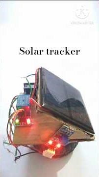 Diy solar tracker in 1 minutes | M Xperiment