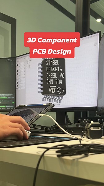 3D Component Design for STM32L031 PCBs