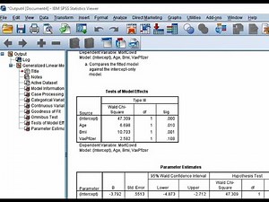SPSS (tutoriel)/ Régression logistique, Probit vs. Logit