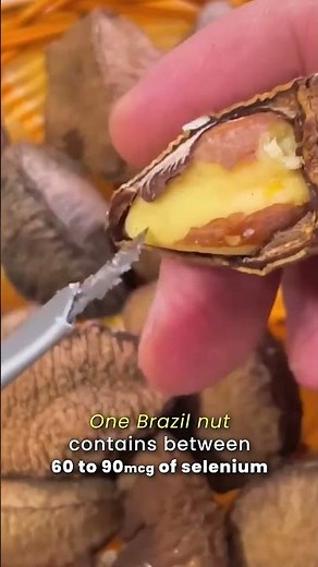The One Nut Your Thyroid Needs! 🌰(Brazil Nuts & Selenium)