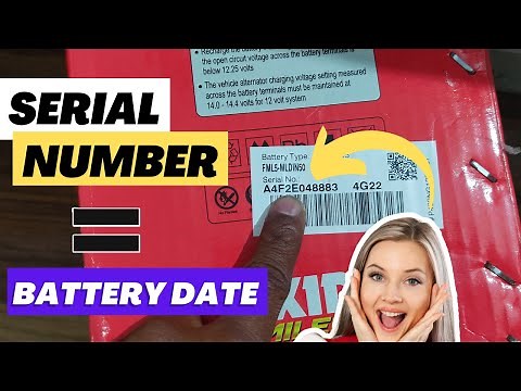 How to Check Battery Manufacturing date, Exide Battery Serial No = Manufacturing Date