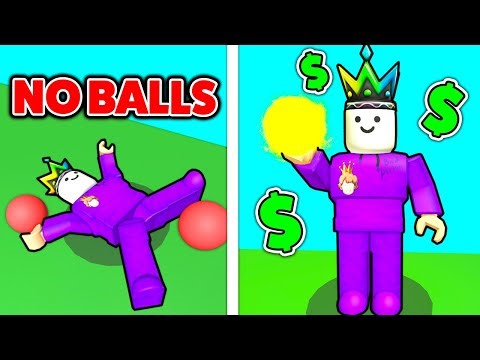 SPENDING $2,899 On OP BIG BALLS on Roblox Throw Balls at People