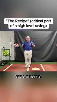 "The Recipe" (critical part of a high level swing)