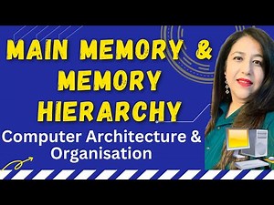 Memory Unit & Memory Hierarchy | Chapter 12 Morris Mano | Computer Architecture & Organisation
