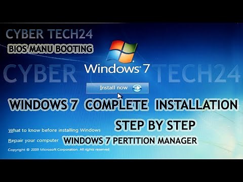 How to download window 7 and install in computer step by step