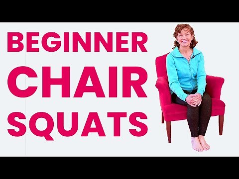 Increase Hip Strength: Modified Chair Squats for Seniors