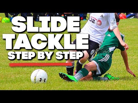 How to SLIDE TACKLE in Soccer / Football