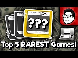Top 5 RAREST Nintendo DS Games! | Nintendrew