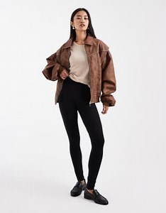 ASOS DESIGN leggings in black | ASOS