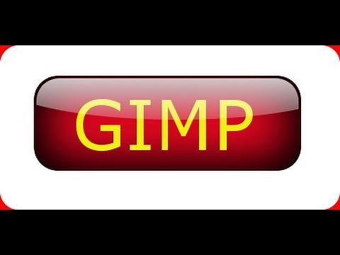 GIMP tutorial for beginners - Shiny Glossy Button