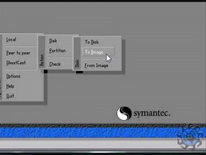 Create an image using systematic ghost