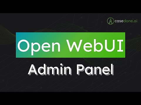 Open WebUI-Admin Settings-A Complete Guide