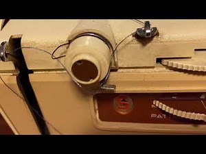 Setting Up & Threading an Old Singer Sewing Machine (circa mid-late 1900's)
