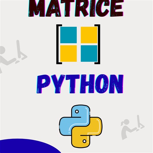 Techno4sft on Instagram: "Matrice en python 3eme et bac informatique #t4sft"