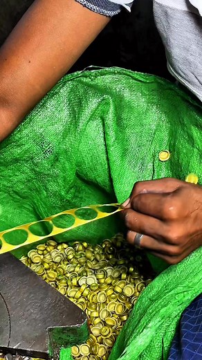 358K views · 1.7K reactions | Look How These Tiny Metal Caps Are Made in Factories | Skill Base | Facebook