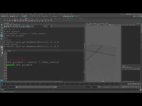 Maya Math - 06 - Vector math with Python