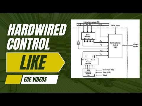 Hardwired control unit in computer architecture