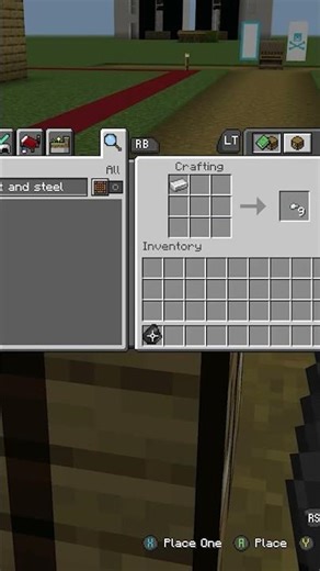 How to Craft a Flint and Steel!