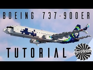 Minecraft Boeing 737-900ER Tutorial [1.5:1 Scale]