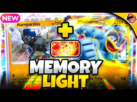 [BURST] Machamp EX Strikes Hard with Memory Light Combo!