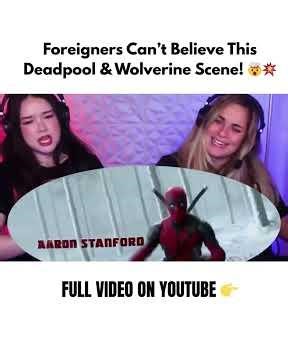 Deadpool & Wolverine’s Funniest Opening Scene Reaction! 😂🔥#shorts