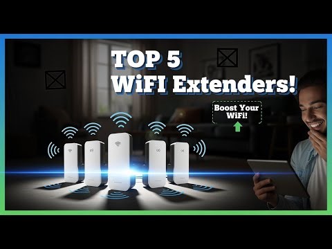 TOP 5 Best Wi-Fi Extenders 2025 | End Dead Zones with Best Wi-Fi Extenders!