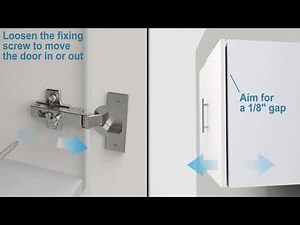 Prepac Hinge Adjustment