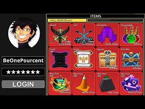 I log into the Blox Fruits accounts of these YouTubers