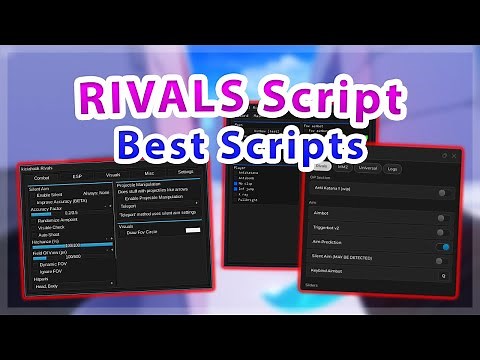 RIVALS | Silent Aim / ESP / Unlock All Skins Script