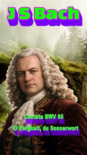 Johann Sebastian Bach - Cantata BWV 60, O Ewigkeit, du Donnerwort