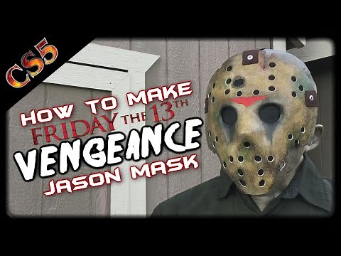 (D.I.Y) How to Make a Jason Vengeance Mask | step by step tutorial