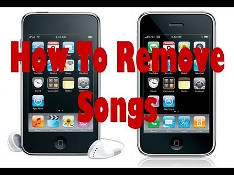 How To Remove Songs From Your Iphone and Ipod With Itunes