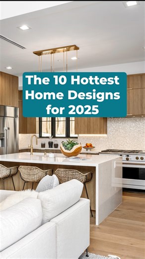 10K views · 46 reactions | From rounded walls and furnishings to traditional styles mixed in with bolder textures and colors, here are 10 home design trends that will dominate 2025. https://bit.ly/4hlk0IB | Realtor Magazine | Facebook