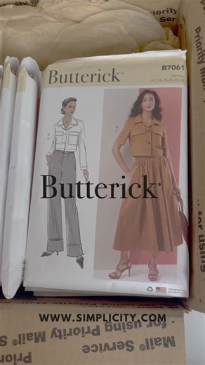 Your Sewing Pattern Destination on Instagram: "The new Butterick collection is live and the site wide sale is happening NOW thru 11/10. #sewingpatterns #patternsale #butterickpatterns"