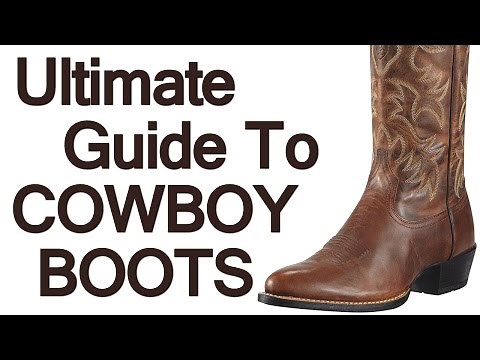 How To Wear Cowboy Boots | Ultimate Guide To The Western Boot | Roper Stockman Buckaroo Boot Video