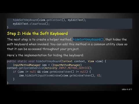 How to Programmatically Submit an EditText on Android
